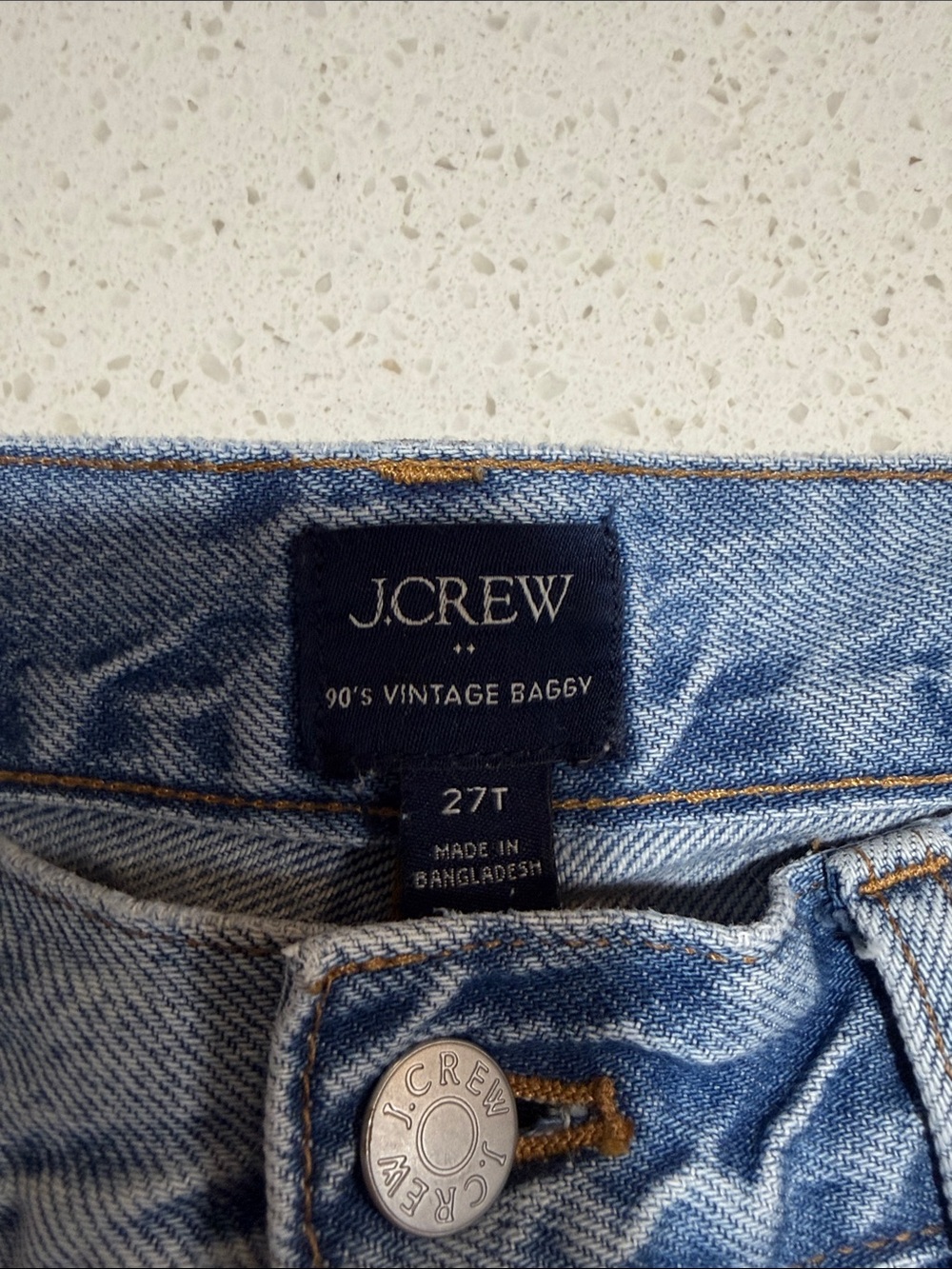 J. Crew Light Blue Relaxed Baggy Jeans